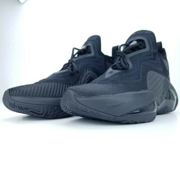 Nike Lebron Soldier XIV Triple Black Mens Basketball Shoes CK6024 003 Sizes 7-1 - Picture 3 of 8
